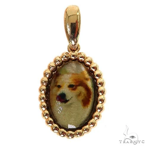 Mini Oval Photo Pendant 68596