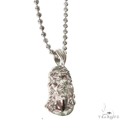 .925 Silver Jesus Pendant Set 69930