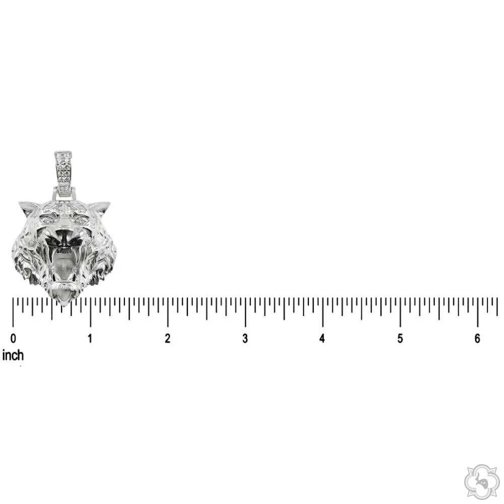 5628-925-silver-tiger-head-pendant-2-large-70675-4.webp .925 Silver Tiger Head Pendant 2 -Large 70675