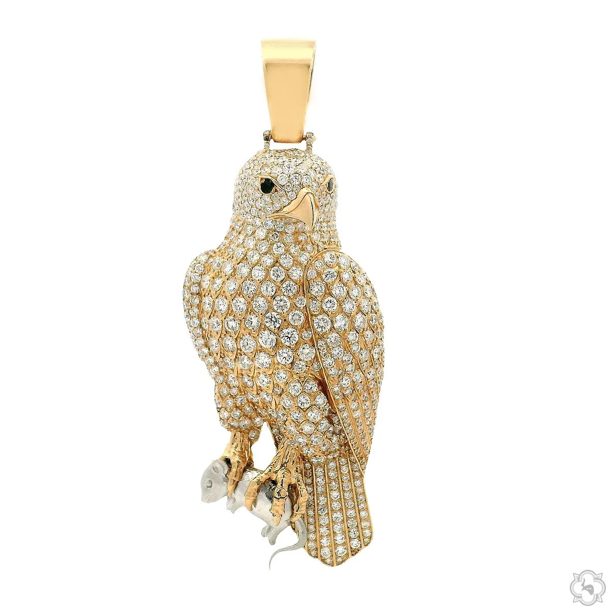 Sky Killer Hawk Diamond Pendant 70695