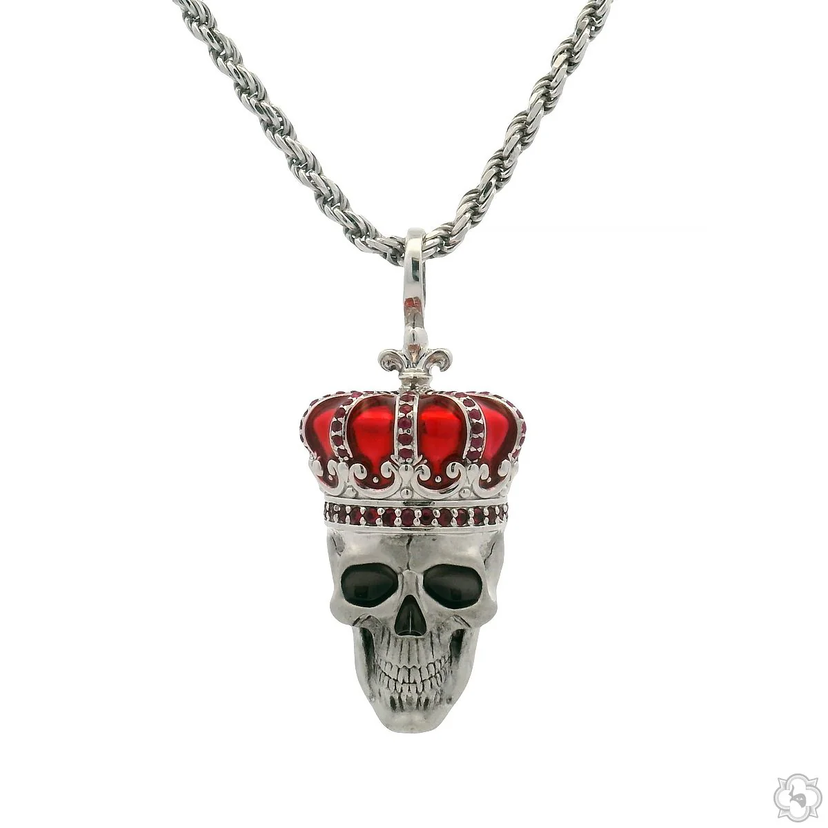 King Skull Pendant Set 70710