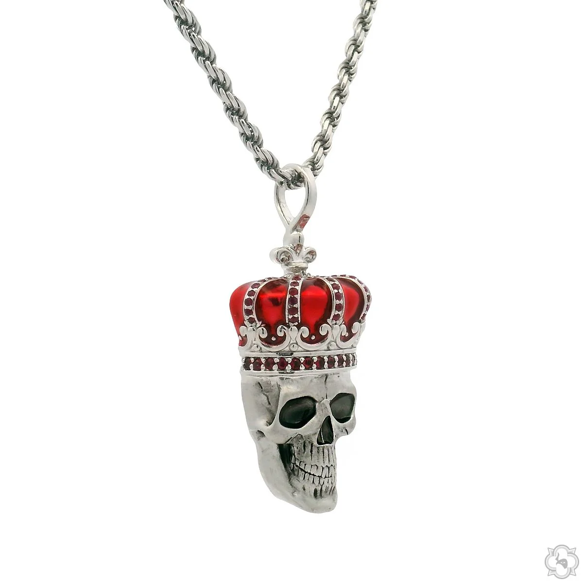 King Skull Pendant Set 70710