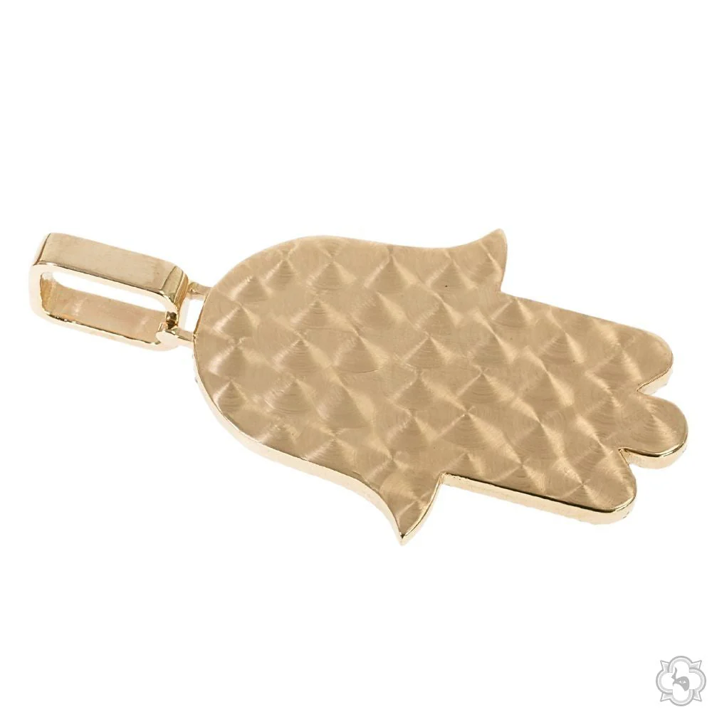 TraxNYC Diamond Hamsa Hand Pendant 70228