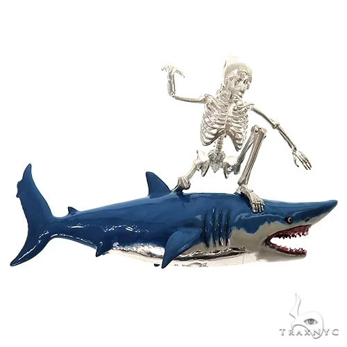 Skeleton Shark Surfer 69965