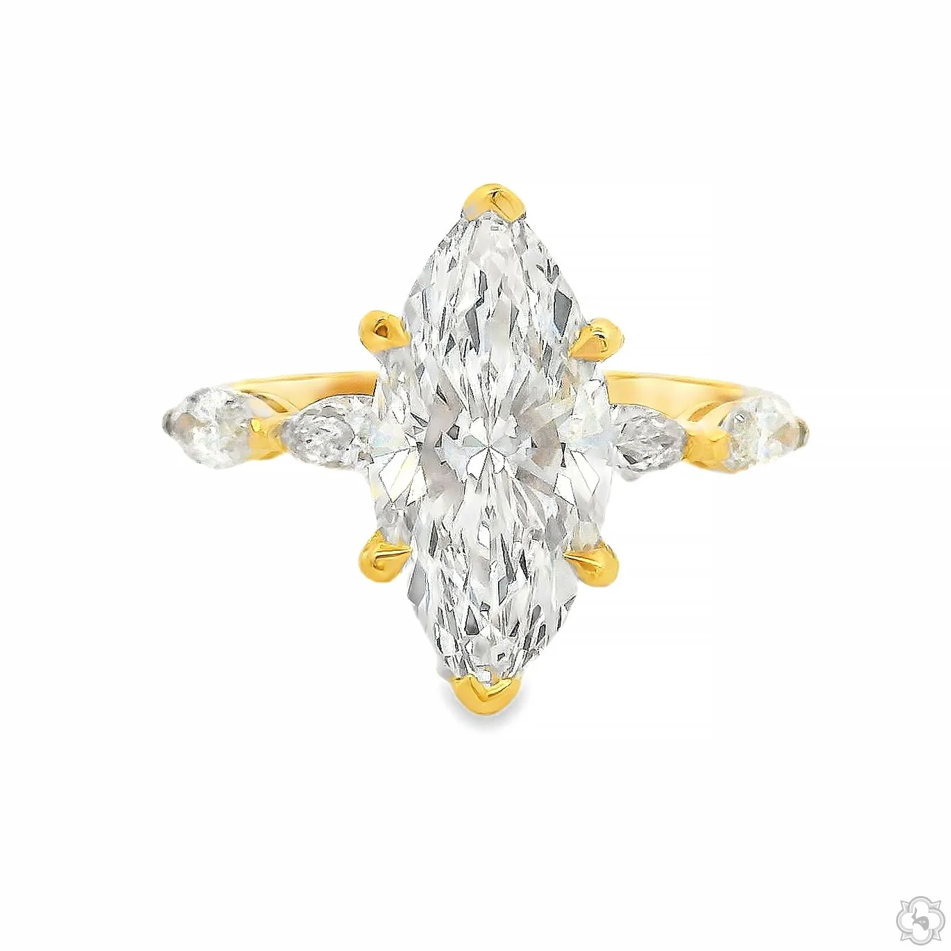 Marquise Diamond Engagement Ring 70855