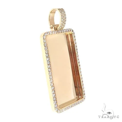 14K Gold Memorial Photo Pendant 66592
