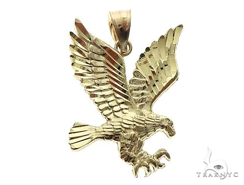 10K Gold Eagle Pendant 65811