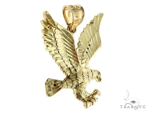 10K Gold Eagle Pendant 65811