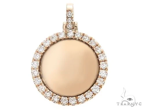 14K Gold Photo Pendant 64797