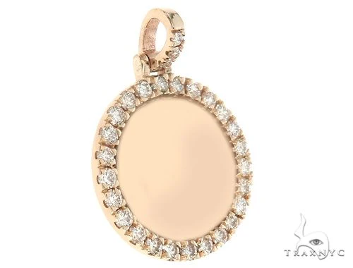 14K Gold Photo Pendant 64797