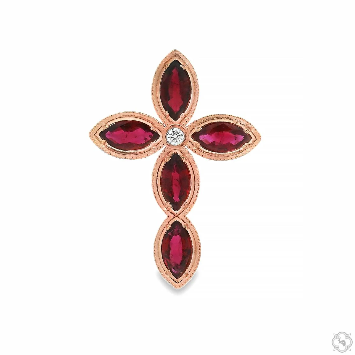 Divine Scarlet Marquise Cross 70770