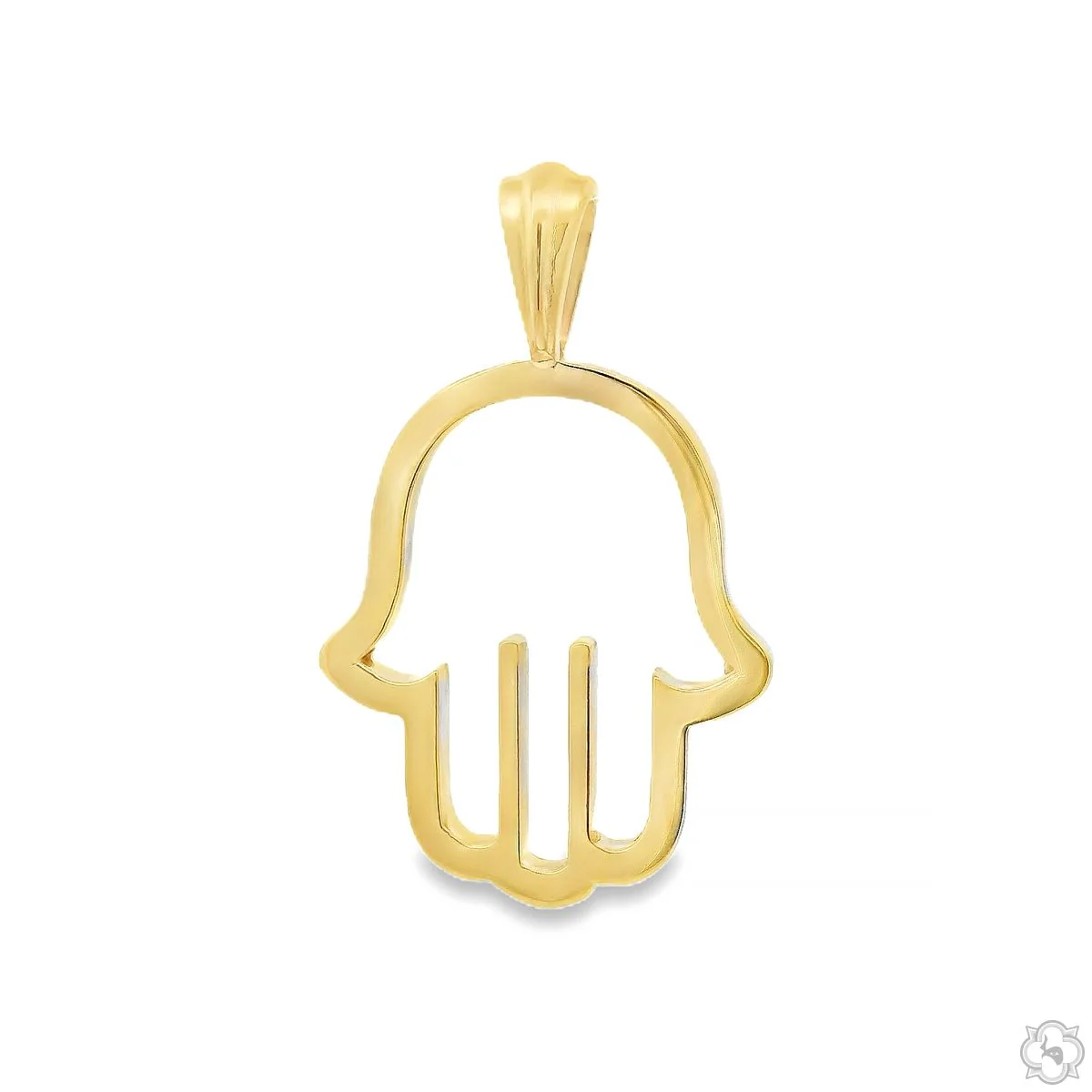 Golden Cutout Hamsa Pedant 70730