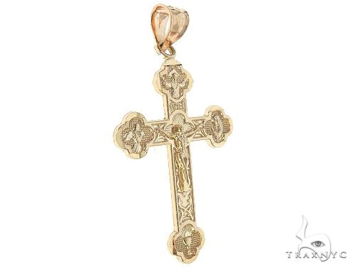 10K Gold Jesus Cross 65487
