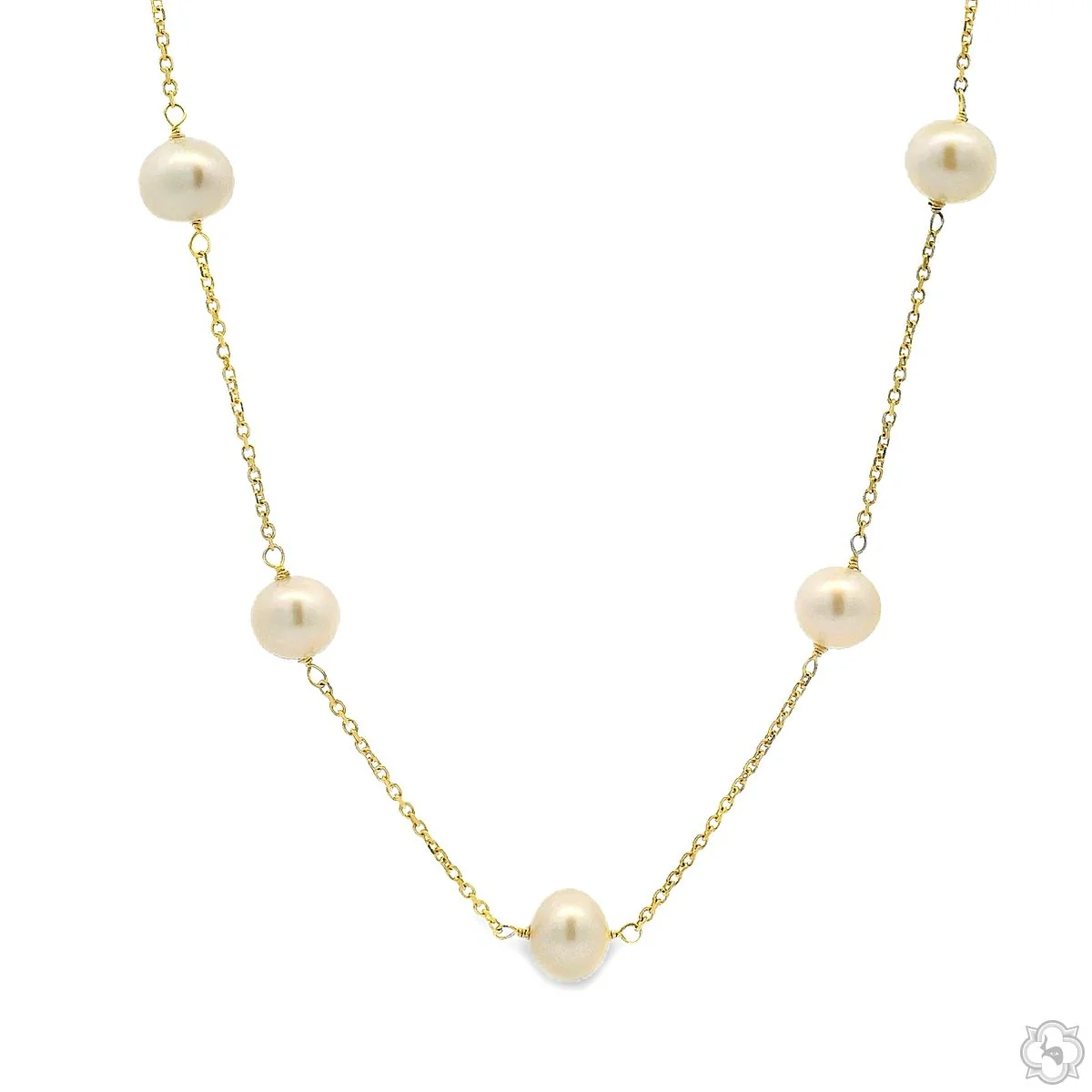 12 Pearl Chain Necklace 70738