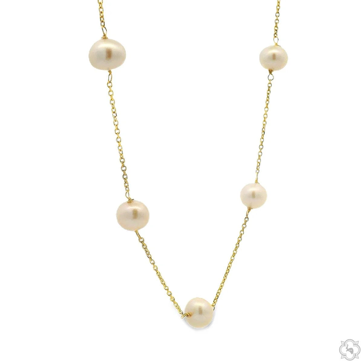 12 Pearl Chain Necklace 70738