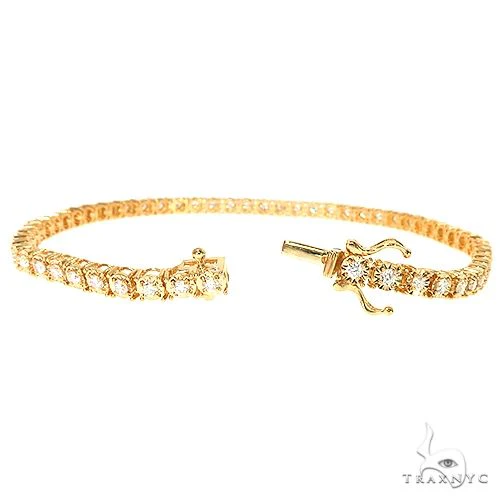 14K Gold Diamond Bracelet 67274