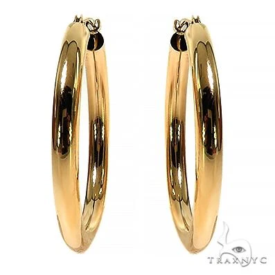 14K Gold Hoop Earrings 68498