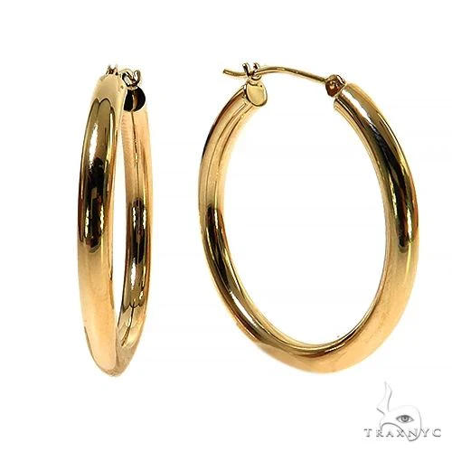 14K Gold Hoop Earrings 68498