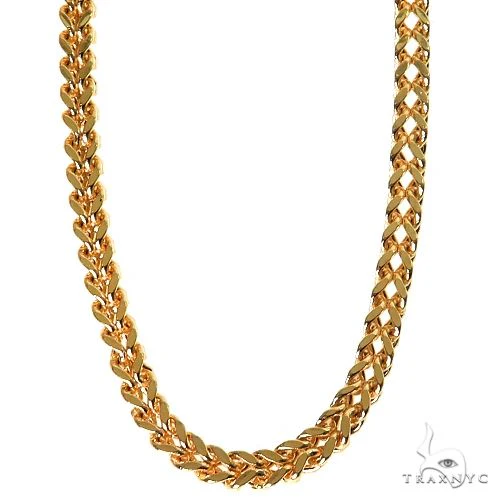 14k Yellow Gold Franco  24 Inches 2.8mm 65539