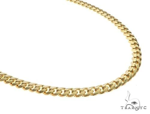14k Yellow Gold Solid Miami Cuban 4.1mm 36 gram 24 inches 68202