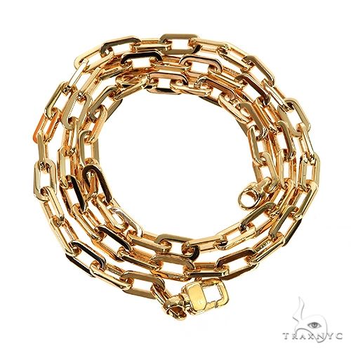 6218-18k-gold-anchor-cable-link-chain-19-inches-5mm-1819-3.jpg 18K Gold Anchor Cable Link Chain 19 Inches 5mm 1819
