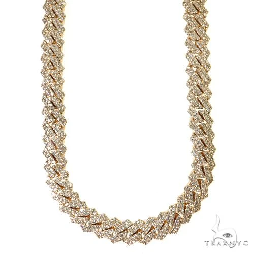 2 Row Diamond Miami Cuban Chain (Lab) 69106