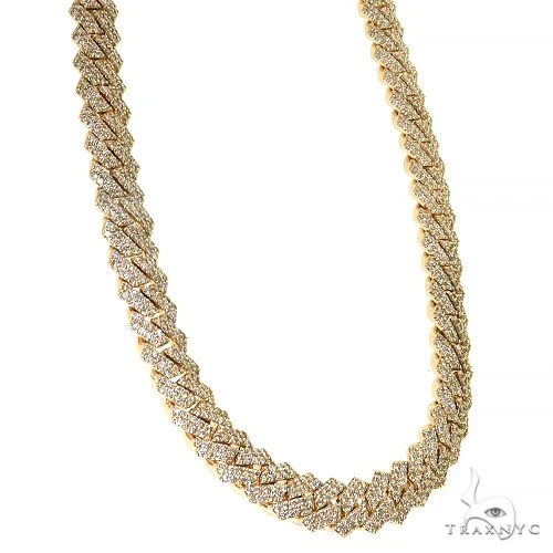 2 Row Diamond Miami Cuban Chain (Lab) 69106