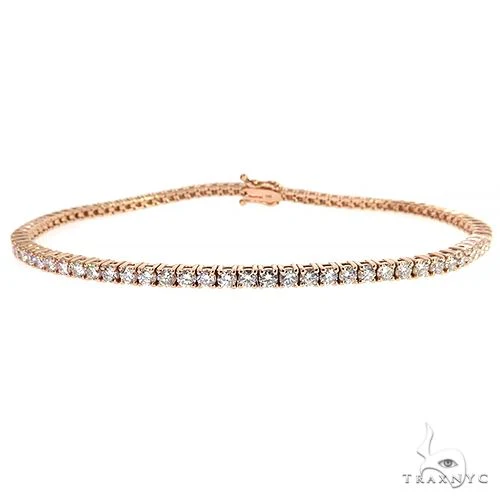 7 Pt Diamond Tennis  Bracelet 70726