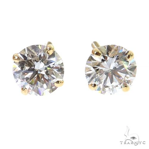 75 Pt Diamond Stud Earrings (Lab) 68465