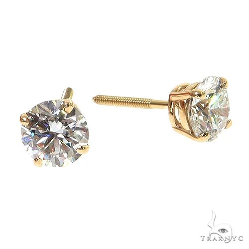 75 Pt Diamond Stud Earrings (Lab) 68465