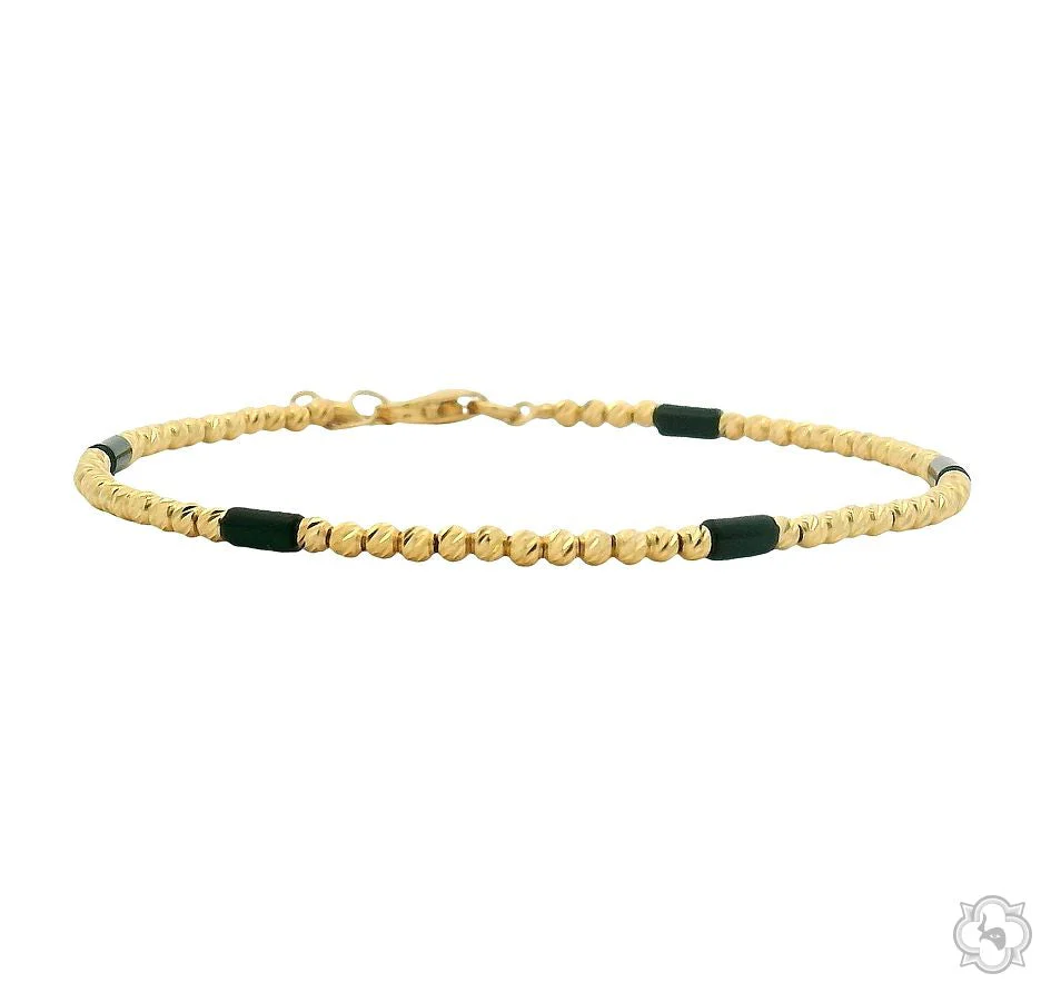 Beaded Gold Bracelet 70729