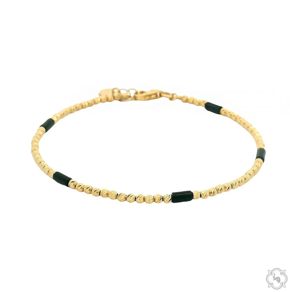 Beaded Gold Bracelet 70729