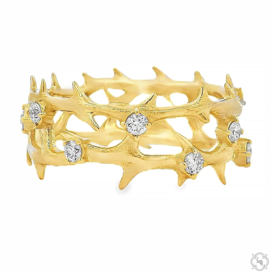 Crown of Thorns Diamond Ring 70782