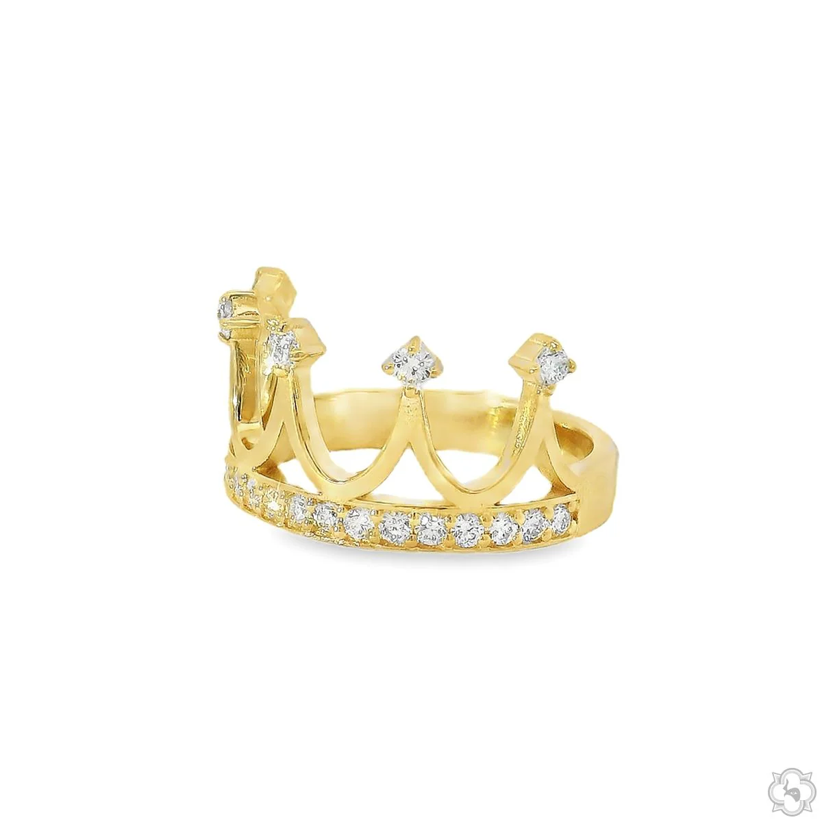 Diamond Crown Ring 70714