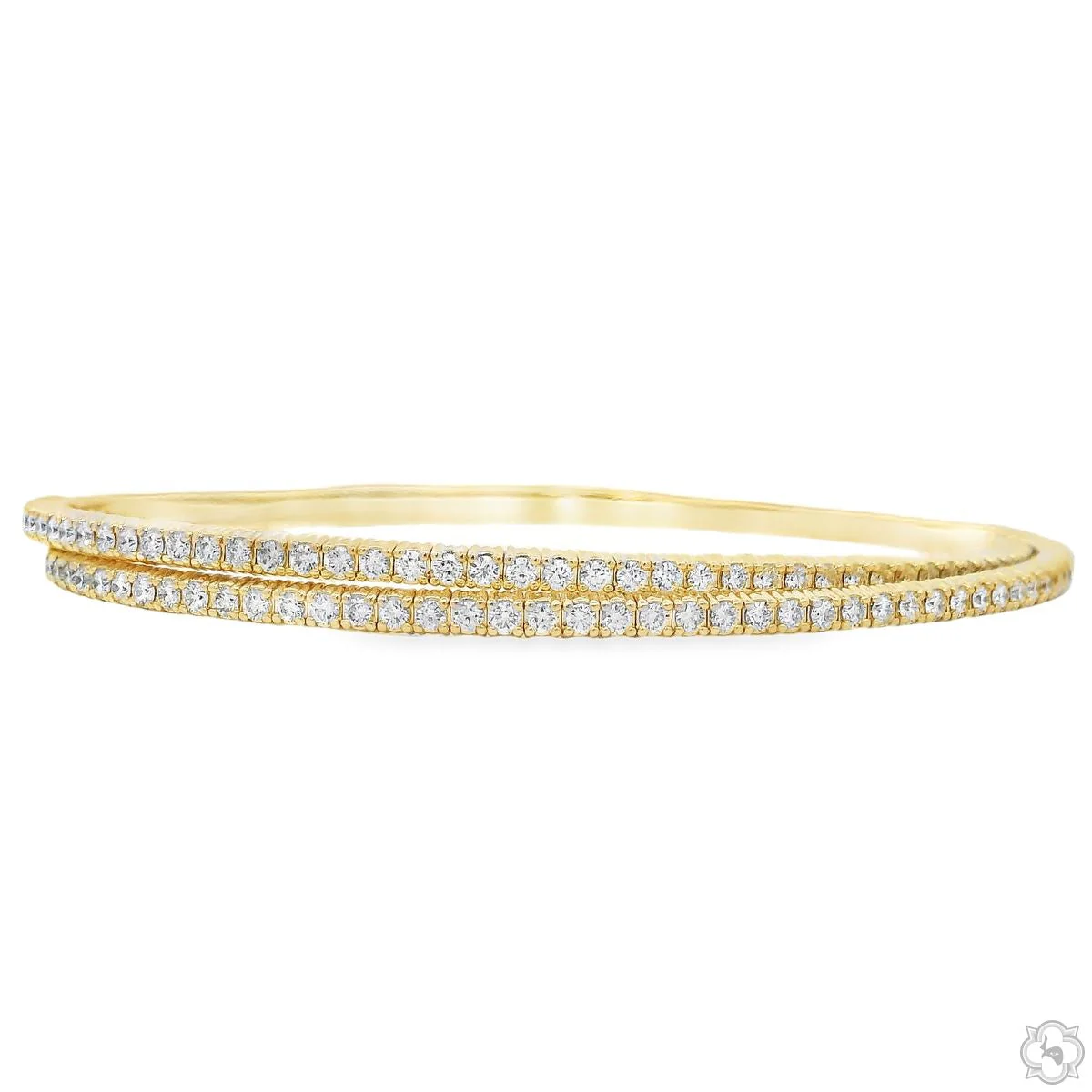 Double Row Diamond Tennis Bracelet 70706
