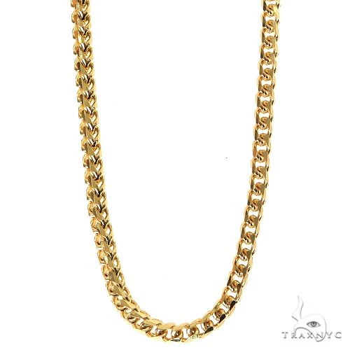 14K Yellow Gold Solid Franco 2.2mm   20 Inches  67682