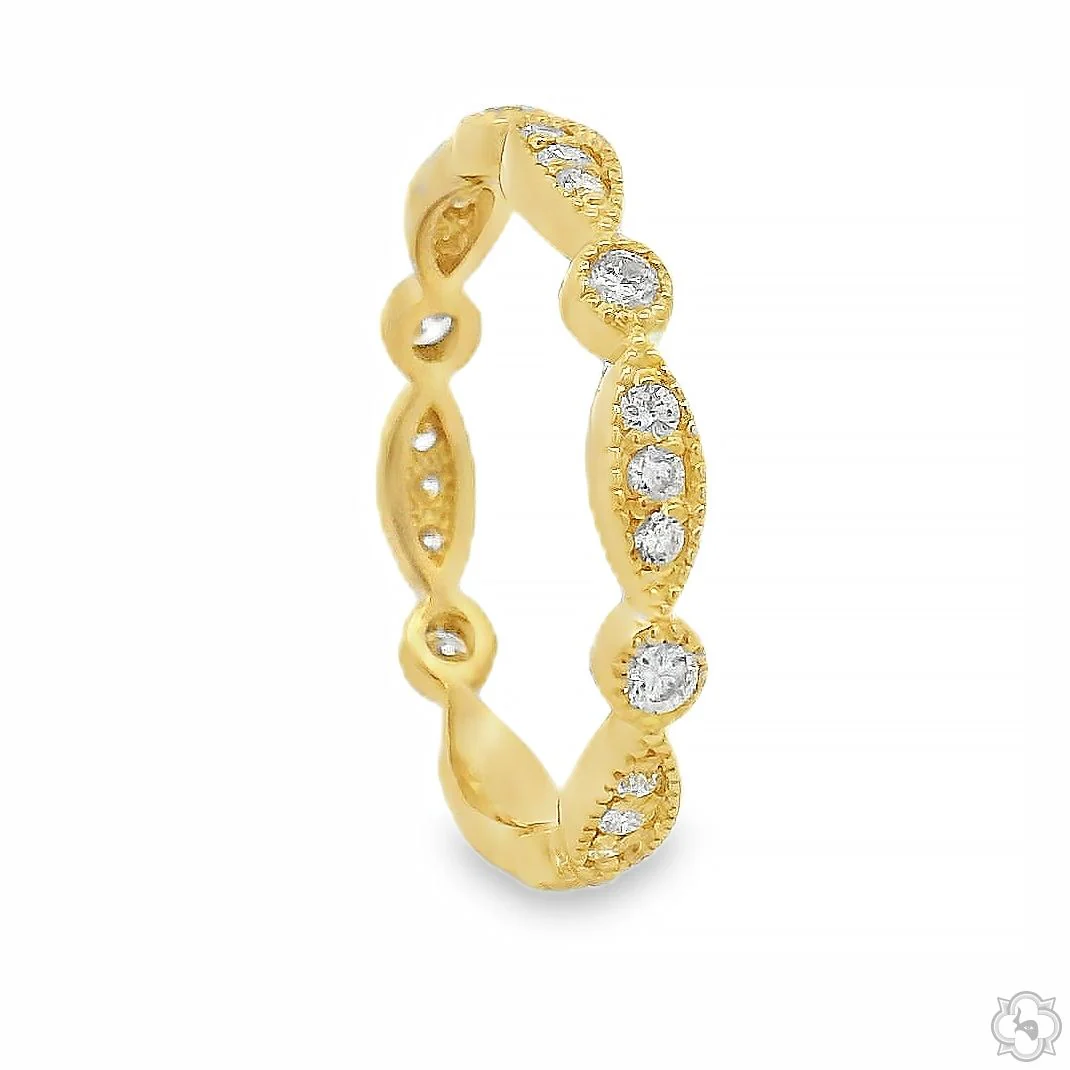 Vintage Inspired Diamond Band 70792