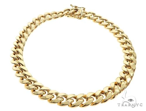 Miami Cuban Link Bracelet Hollow 8.5 Inches 7.5mm 64810