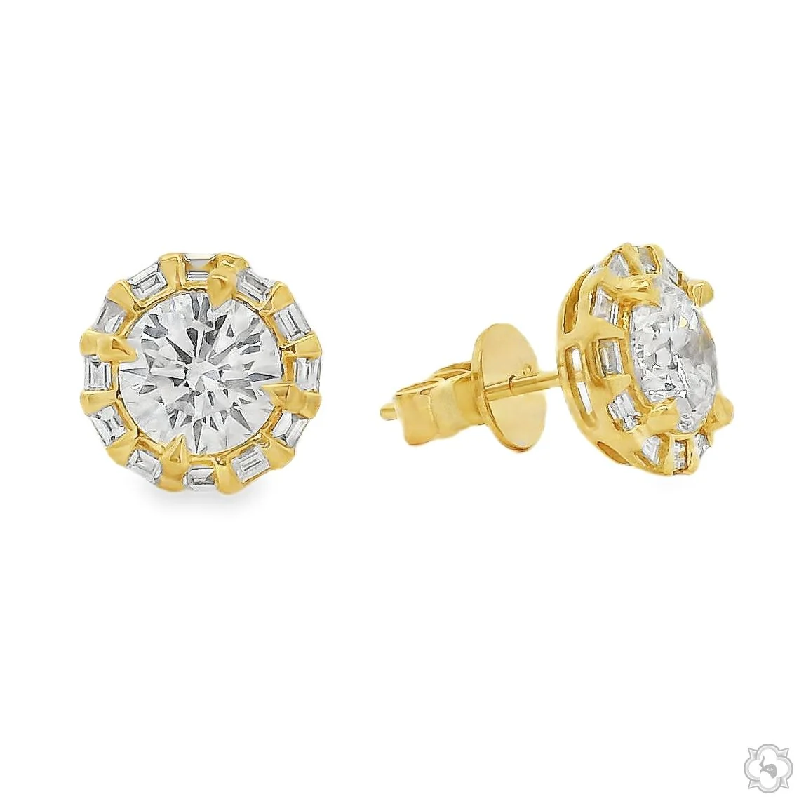 Round Diamond Studs 70760