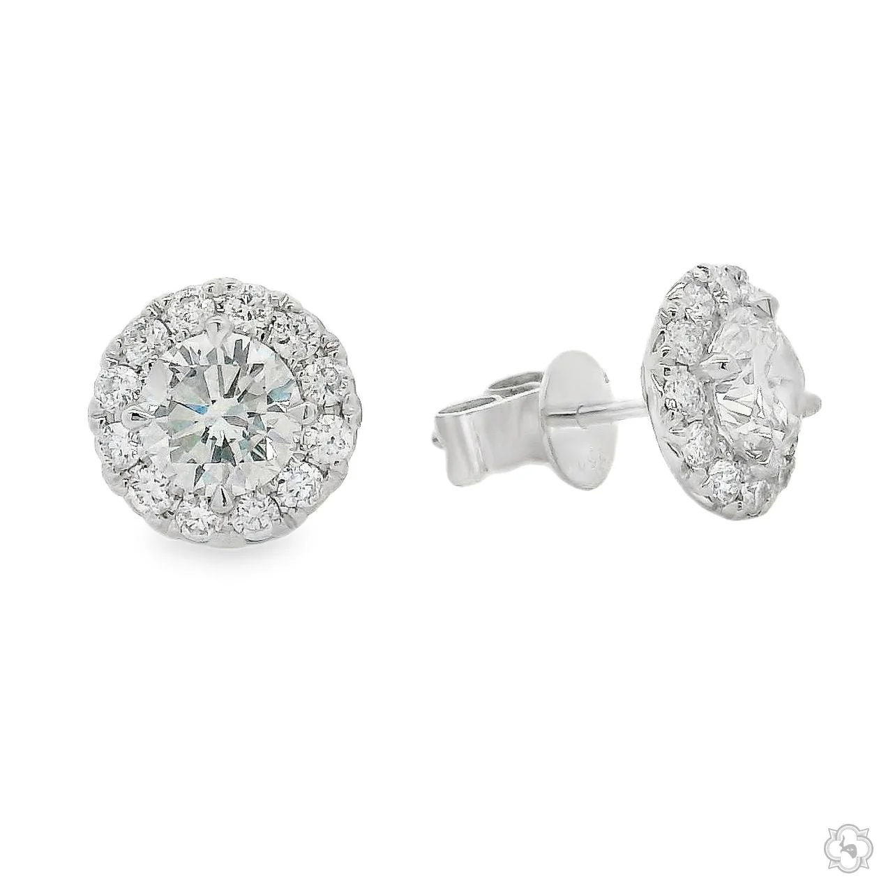 Round Diamond Studs 70761