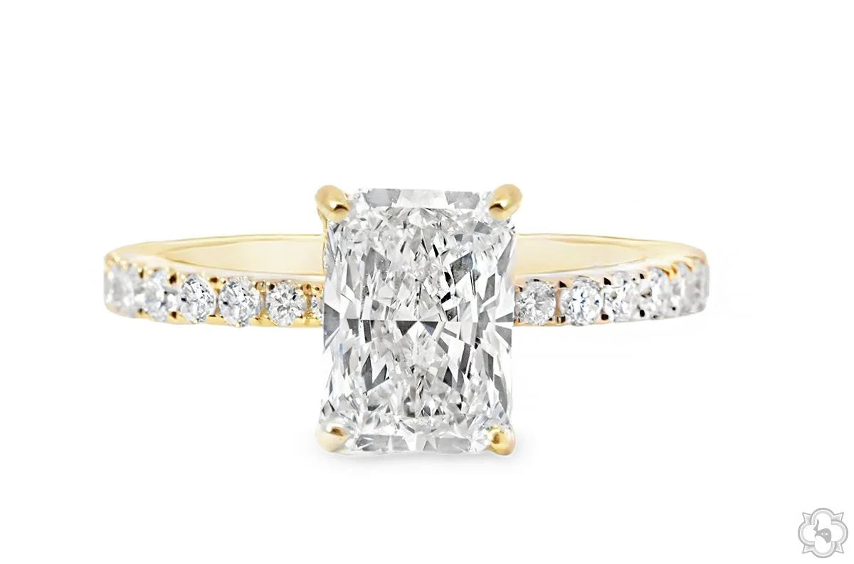 Radiant Spark Engagement Ring 70689