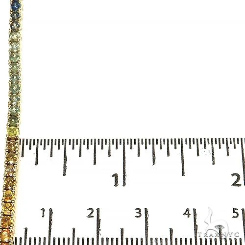 7314-7-pointer-rainbow-sapphire-tennis-bracelet-68573-5.webp 7 Pointer Rainbow Sapphire Tennis Bracelet 68573