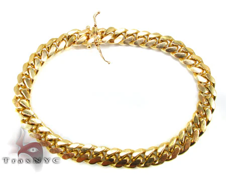 Miami Cuban Link Bracelet 8.5 Inches 7 mm   32502