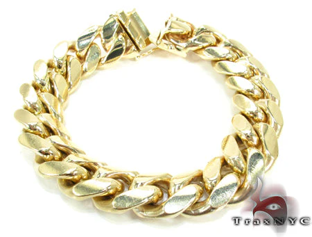 Miami Cuban Link Bracelet 8 Inches 14mm   32519