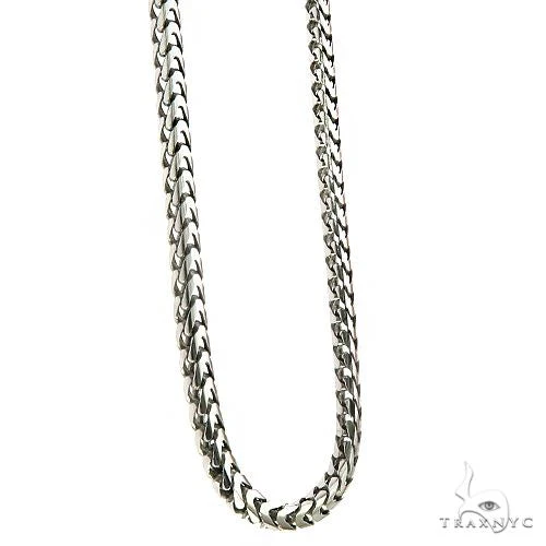 Silver Semi-Solid Franco Link Chain 2mm 22 Inches 69821