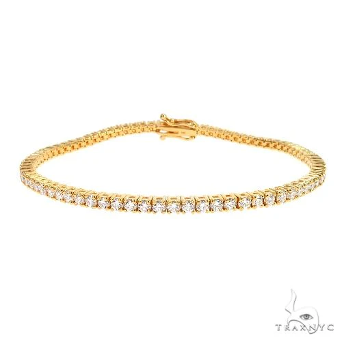 5 Pointer Parcel Diamond Tennis Bracelet 66786