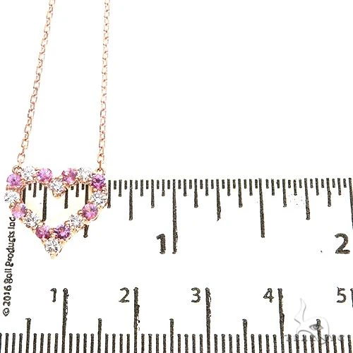 7819-pink-sapphire-diamond-heart-necklace-67483-5.webp Pink Sapphire Diamond Heart Necklace 67483