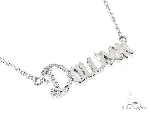 Special Custom Name Pendant Dawson 14K Gold with 16 inch chain 65235