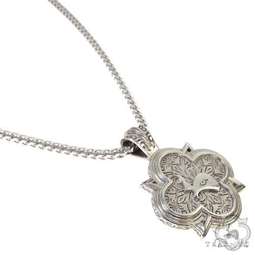 SOLD OUT! Silver Trax Logo Pendant Set  With Franco Chain 2004