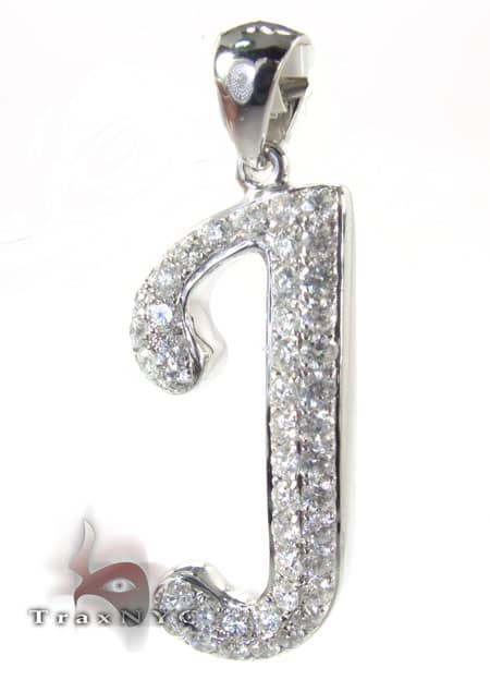Frozen J Pendant 4974